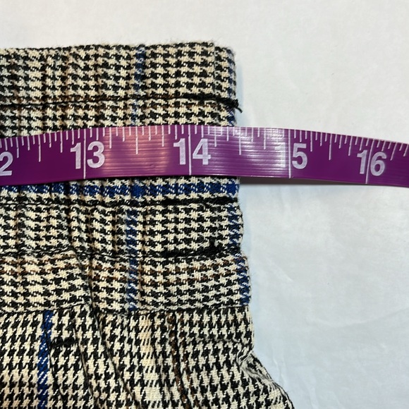 NEW Madewell Carley Wide-Leg Pants in Plaid!!! - Picture 6 of 7